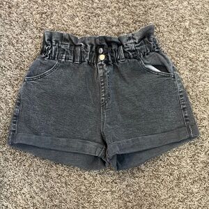 Wild Fable High Waist Charcoal Shorts